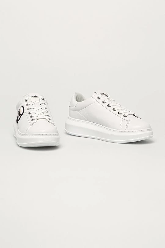 Γυναικεία Sneakers Karl Lagerfeld - Δερμάτινα παπούτσια λευκό 2 Γυναικεία Sneakers Karl Lagerfeld - Δερμάτινα παπούτσια λευκό - Image 2