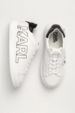 Γυναικεία Sneakers Karl Lagerfeld - Δερμάτινα παπούτσια λευκό -Karl Lagerfeld Κατάστημα unnamed file 1012
