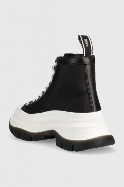 Γυναικεία Ψηλά Πάνινα παπούτσια Karl Lagerfeld Kl42949 Luna μαύρο -Karl Lagerfeld Κατάστημα unnamed file 1029