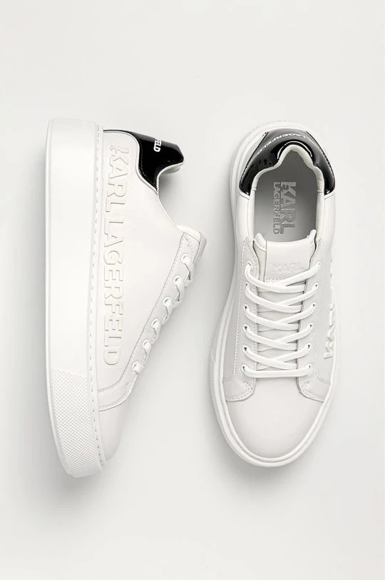 Γυναικεία Sneakers Karl Lagerfeld - Δερμάτινα παπούτσια λευκό 5 Γυναικεία Sneakers Karl Lagerfeld - Δερμάτινα παπούτσια λευκό - Image 5