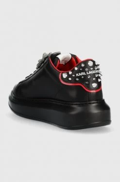 Γυναικεία Sneakers Δερμάτινα αθλητικά παπούτσια Karl Lagerfeld Kapri μαύρο -Karl Lagerfeld Κατάστημα unnamed file 1097