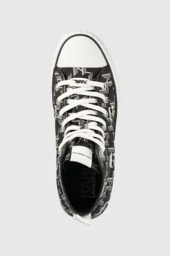 Γυναικεία Ψηλά Πάνινα παπούτσια Karl Lagerfeld Kampus Max μαύρο -Karl Lagerfeld Κατάστημα unnamed file 1112