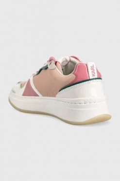Γυναικεία Sneakers Δερμάτινα αθλητικά παπούτσια Karl Lagerfeld Elektra Ii Lo ροζ -Karl Lagerfeld Κατάστημα unnamed file 1116