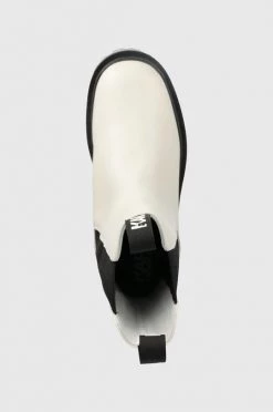 Γυναικεία Μποτάκια Δερμάτινες μπότες τσέλσι Karl Lagerfeld Biker Ii χρώμα: άσπρο -Karl Lagerfeld Κατάστημα unnamed file 1132