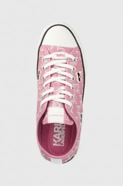 Γυναικεία Χαμηλά Πάνινα παπούτσια Karl Lagerfeld Kampus Max ροζ -Karl Lagerfeld Κατάστημα unnamed file 1157