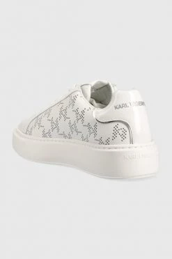Γυναικεία Sneakers Δερμάτινα αθλητικά παπούτσια Karl Lagerfeld Maxi Kup άσπρο -Karl Lagerfeld Κατάστημα unnamed file 1161