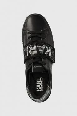 Γυναικεία Sneakers Δερμάτινα αθλητικά παπούτσια Karl Lagerfeld Kupsole Iii μαύρο -Karl Lagerfeld Κατάστημα unnamed file 1167