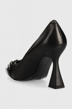 Γυναικεία Τακούνια Δερμάτινες γόβες Karl Lagerfeld Debut Kl μαύρο -Karl Lagerfeld Κατάστημα unnamed file 1175