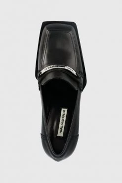 Γυναικεία Χαμηλά τακούνια Δερμάτινα γοβάκια Karl Lagerfeld K-blok μαύρο -Karl Lagerfeld Κατάστημα unnamed file 1232