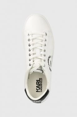Γυναικεία Sneakers Δερμάτινα αθλητικά παπούτσια Karl Lagerfeld Kupsole Ii Kc άσπρο -Karl Lagerfeld Κατάστημα unnamed file 1264