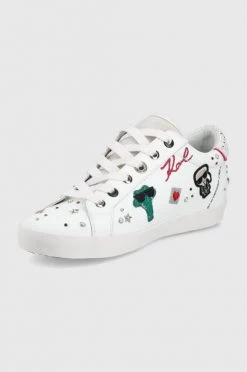 Γυναικεία Sneakers Δερμάτινα παπούτσια Karl Lagerfeld Skool άσπρο -Karl Lagerfeld Κατάστημα unnamed file 1288