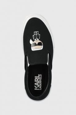 Γυναικεία Χαμηλά Πάνινα παπούτσια Karl Lagerfeld Kampus Iii χρώμα: μαύρο -Karl Lagerfeld Κατάστημα unnamed file 1309