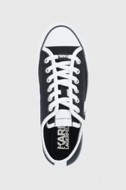 Γυναικεία Χαμηλά Πάνινα παπούτσια Karl Lagerfeld Kampus Max χρώμα: μαύρο -Karl Lagerfeld Κατάστημα unnamed file 1319