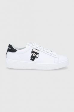 Γυναικεία Sneakers Δερμάτινα παπούτσια Karl Lagerfeld Kupsole Iii άσπρο