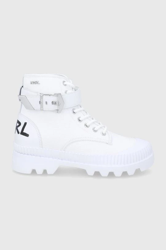 Γυναικεία Ψηλά Karl Lagerfeld - Πάνινα παπούτσια Karl Lagerfeld - Πάνινα παπούτσια λευκό 1 Γυναικεία Ψηλά Karl Lagerfeld - Πάνινα παπούτσια Karl Lagerfeld - Πάνινα παπούτσια λευκό