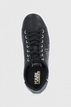 Γυναικεία Sneakers Δερμάτινα παπούτσια Karl Lagerfeld KUPSOLE II μαύρο -Karl Lagerfeld Κατάστημα unnamed file 1422