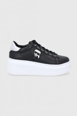 Γυναικεία Sneakers Δερμάτινα παπούτσια Karl Lagerfeld μαύρο