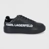 Γυναικεία Sneakers Δερμάτινα παπούτσια Karl Lagerfeld μαύρο