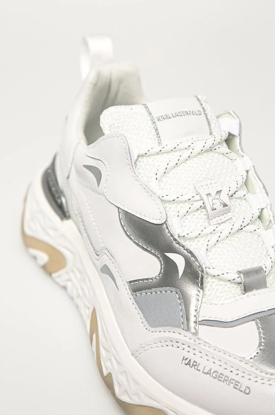 Γυναικεία Sneakers Karl Lagerfeld - Υποδήματα λευκό 4 Γυναικεία Sneakers Karl Lagerfeld - Υποδήματα λευκό - Image 4