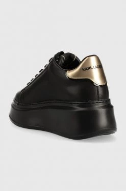 Γυναικεία Sneakers Δερμάτινα αθλητικά παπούτσια Karl Lagerfeld Anakapri μαύρο -Karl Lagerfeld Κατάστημα unnamed file 150