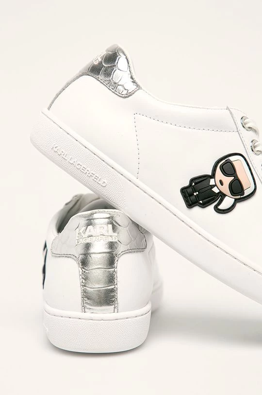 Γυναικεία Sneakers Karl Lagerfeld - Υποδήματα λευκό 3 Γυναικεία Sneakers Karl Lagerfeld - Υποδήματα λευκό - Image 3