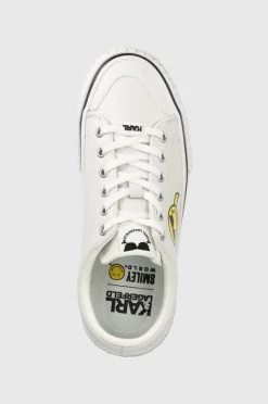 Γυναικεία Χαμηλά Δερμάτινα ελαφριά παπούτσια Karl Lagerfeld Kampus Ii άσπρο -Karl Lagerfeld Κατάστημα unnamed file 1559