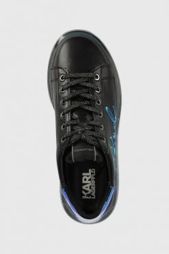 Γυναικεία Sneakers Δερμάτινα αθλητικά παπούτσια Karl Lagerfeld Kapri Kushion μαύρο -Karl Lagerfeld Κατάστημα unnamed file 156