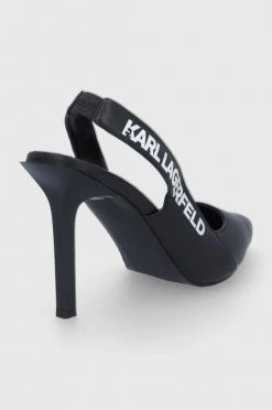 Γυναικεία Τακούνια Karl Lagerfeld - Δερμάτινες γόβες Karl Lagerfeld - Δερμάτινες γόβες μαύρο -Karl Lagerfeld Κατάστημα unnamed file 1607