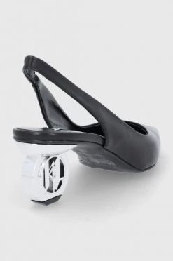 Γυναικεία Χαμηλά τακούνια Karl Lagerfeld - Δερμάτινα γοβάκια Karl Lagerfeld - Δερμάτινα γοβάκια μαύρο -Karl Lagerfeld Κατάστημα unnamed file 1627