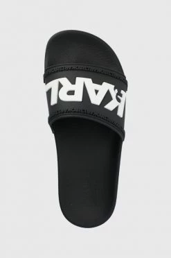 Γυναικεία Σαγιονάρες Παντόφλες Karl Lagerfeld Kondo χρώμα: μαύρο -Karl Lagerfeld Κατάστημα unnamed file 1760