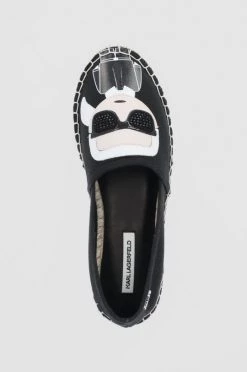 Γυναικεία Karl Lagerfeld - Εσπαντρίγιες Karl Ikonic Slip On μαύρο -Karl Lagerfeld Κατάστημα unnamed file 1803
