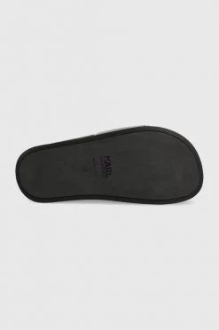 Γυναικεία Σαγιονάρες Παντόφλες Karl Lagerfeld Kondominium χρώμα: μαύρο -Karl Lagerfeld Κατάστημα unnamed file 1846