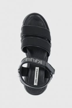 Γυναικεία Σανδάλια Karl Lagerfeld Terra Firma χρώμα: μαύρο -Karl Lagerfeld Κατάστημα unnamed file 1874