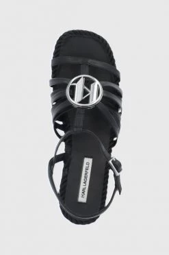 Γυναικεία Σανδάλια Karl Lagerfeld Gable Lo χρώμα: μαύρο -Karl Lagerfeld Κατάστημα unnamed file 1879