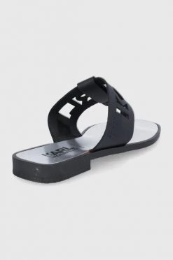 Γυναικεία Δίχαλο Karl Lagerfeld - Δερμάτινες σαγιονάρες Karl Lagerfeld - Δερμάτινες σαγιονάρες μαύρο -Karl Lagerfeld Κατάστημα unnamed file 1931