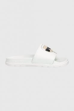 Γυναικεία Σαγιονάρες Παντόφλες Karl Lagerfeld Kondo Tred άσπρο