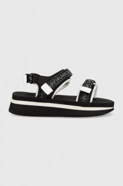 Γυναικεία Σανδάλια Karl Lagerfeld Velocita Wedge Kc μαύρο