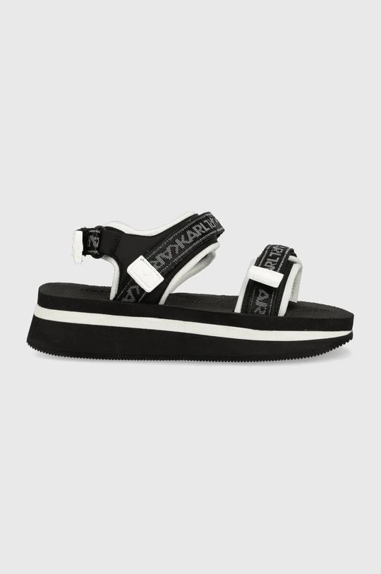 Γυναικεία Σανδάλια Karl Lagerfeld Velocita Wedge Kc μαύρο 1 Γυναικεία Σανδάλια Karl Lagerfeld Velocita Wedge Kc μαύρο