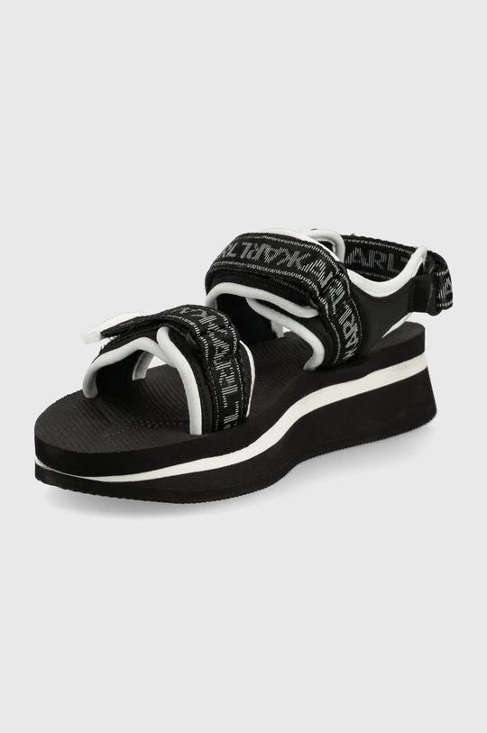Γυναικεία Σανδάλια Karl Lagerfeld Velocita Wedge Kc μαύρο 3 Γυναικεία Σανδάλια Karl Lagerfeld Velocita Wedge Kc μαύρο - Image 3