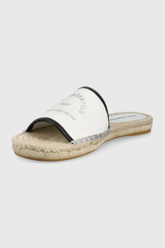 Γυναικεία Σαγιονάρες Παντόφλες Karl Lagerfeld Kamini Kc χρώμα: άσπρο 3 Γυναικεία Σαγιονάρες Παντόφλες Karl Lagerfeld Kamini Kc χρώμα: άσπρο - Image 3