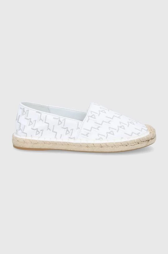 Γυναικεία Karl Lagerfeld - Εσπαντρίγιες Karl Lagerfeld - Εσπαντρίγιες λευκό 1 Γυναικεία Karl Lagerfeld - Εσπαντρίγιες Karl Lagerfeld - Εσπαντρίγιες λευκό