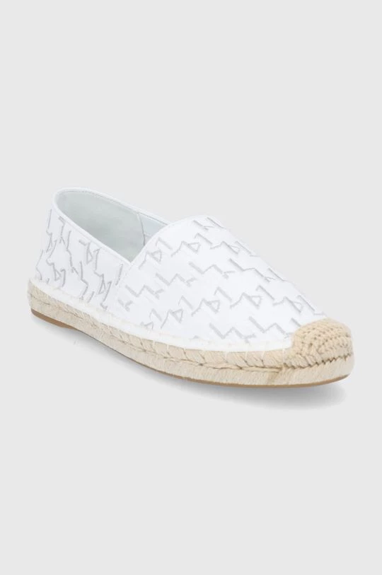 Γυναικεία Karl Lagerfeld - Εσπαντρίγιες Karl Lagerfeld - Εσπαντρίγιες λευκό 2 Γυναικεία Karl Lagerfeld - Εσπαντρίγιες Karl Lagerfeld - Εσπαντρίγιες λευκό - Image 2