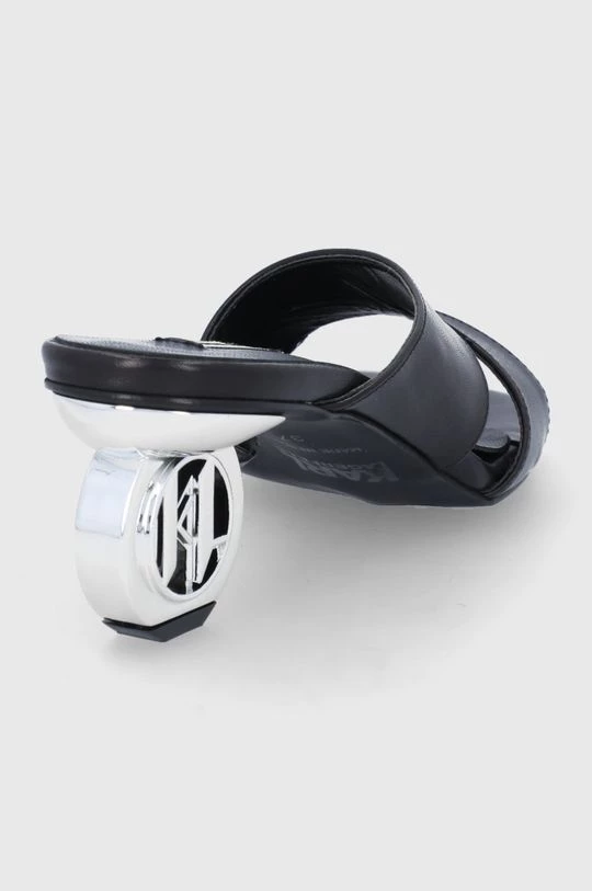 Γυναικεία Σαγιονάρες Karl Lagerfeld - Δερμάτινες παντόφλες Karl Lagerfeld - Δερμάτινες παντόφλες μαύρο 3 Γυναικεία Σαγιονάρες Karl Lagerfeld - Δερμάτινες παντόφλες Karl Lagerfeld - Δερμάτινες παντόφλες μαύρο - Image 3