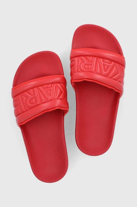 Γυναικεία Σαγιονάρες Παντόφλες Karl Lagerfeld KONDO MAXI χρώμα: κόκκινο 4 Γυναικεία Σαγιονάρες Παντόφλες Karl Lagerfeld KONDO MAXI χρώμα: κόκκινο - Image 4