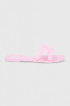 Γυναικεία Σαγιονάρες Παντόφλες Karl Lagerfeld χρώμα: ροζ