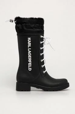Γυναικεία Γαλότσες Karl Lagerfeld - Wellington μαύρο -Karl Lagerfeld Κατάστημα unnamed file 2162