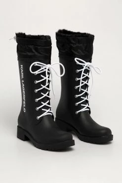 Γυναικεία Γαλότσες Karl Lagerfeld - Wellington μαύρο -Karl Lagerfeld Κατάστημα unnamed file 2163