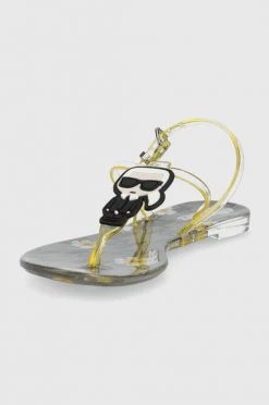 Γυναικεία Σανδάλια Karl Lagerfeld Jelly χρώμα: γκρι -Karl Lagerfeld Κατάστημα unnamed file 2201