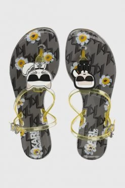 Γυναικεία Σανδάλια Karl Lagerfeld Jelly χρώμα: γκρι -Karl Lagerfeld Κατάστημα unnamed file 2202