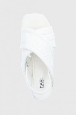 Γυναικεία Σανδάλια Karl Lagerfeld K-blok Wedge χρώμα: άσπρο -Karl Lagerfeld Κατάστημα unnamed file 2304